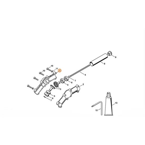 STIHL  Obudowa przekładni 4138 641 0302